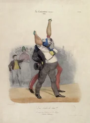 What Funny Heads!, caricature of Louis-Philippe d