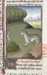Wild Cats, from the Livre de la Chasse by Gaston Phebus de Foix (1331-91)