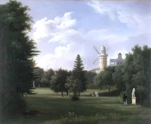 Windmill at the Folie-Beaujon in Paris, c.1830