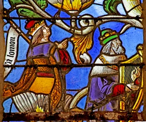 David and Solomon on the Tree of Jesse