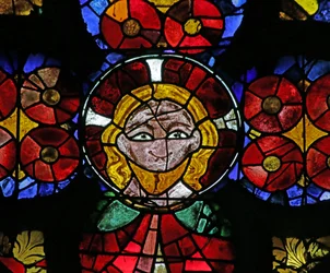 Window depicting Head of Christ