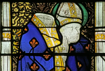 Window depicting St Denis