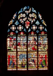 Window depicting the Passion of Christ