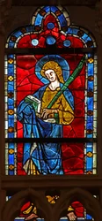 Window depicting St Jude