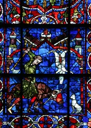 Window W103 Depicting Donors - Butchers