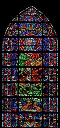Window w106 depicting St Simon