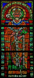 Window w109 depicting St Martin
