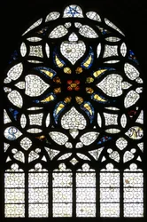 Window, the north rose window (rose window - internal)