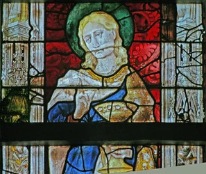 Window w12 depicting St John
