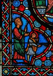 Scene from the Life of St Martin (Window W1)