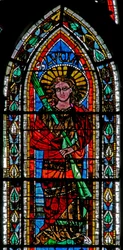 Window w202 depicting St Lucy