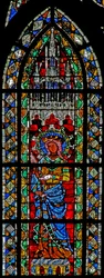 Window w204 depicting St Reparate