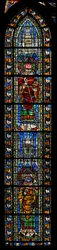 Window w205 depicting St Amande and St Just