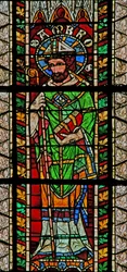 Window w207 depicting St Ambrose
