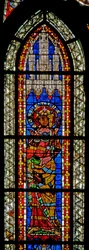 Window w208 depicting St Christine