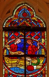 Window depicting St Vincent