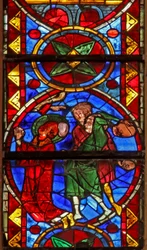 Window w213 depicting St Stephen