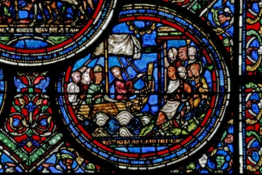 St Thomas Becket Sets Sail for England