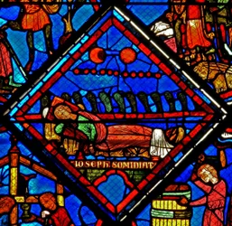 Window depicting Joseph