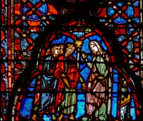 The Prostitute Rahab with the Spies. Josh 2