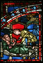 Window depicting Abraham