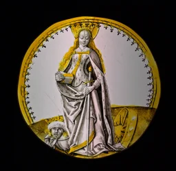 Window w66 Depicting St Catherine