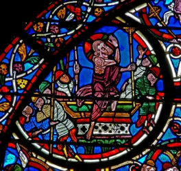 Window depicting the Resurrection
