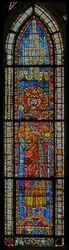 Window depicting Louis, son of Lotharius VI?