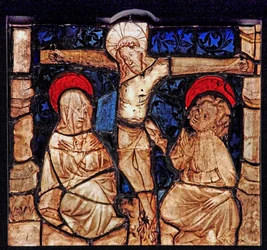 Window w7 Depicting the Crucifixion