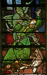Demon Attacking (Window W9)