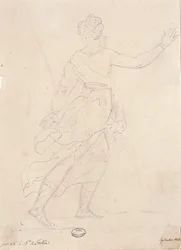 Woman from the Back, 1813