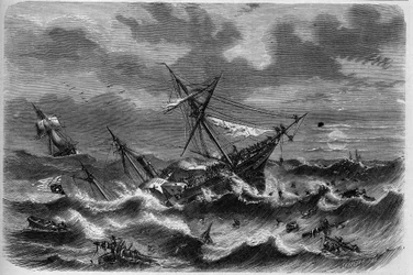 Wreck of the American Liner 