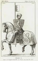 13th Century, Reign of Louis IX, Amaury VI, Count of Montfort, Constable of France under Louis IX