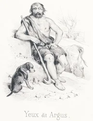 Eyes said Argus, Son of Arestor, he was a monstrous shepherd who had a hundred eyes