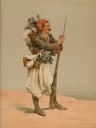 Zouave on Sentry Duty