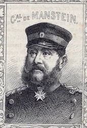 Portrait of Prussian General Hugo von Obernitz - 1870-71