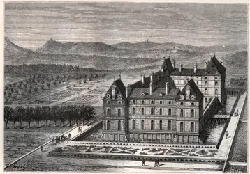 View of the Castle of Rosny