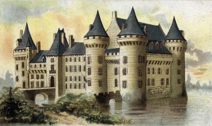 View of the Castle of Sully (Loiret)
