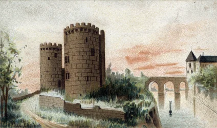 View of the Chateau of Cinq Mars (Indre et Loire)