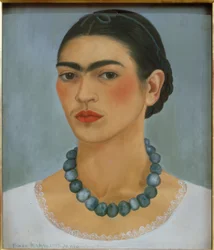 Self-Portrait with Necklace