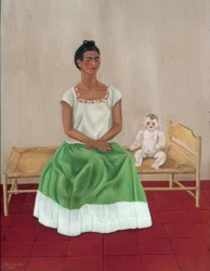 Self-Portrait with Bed