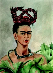 Self-Portrait with Braid
