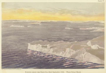 Evening Among the Drift-Ice, 22 September 1893