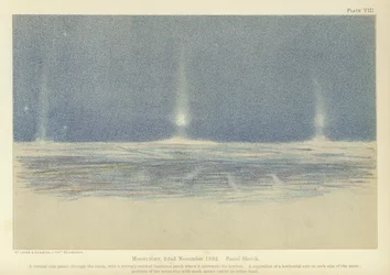 Moonlight, 22 November 1893, pastel sketch