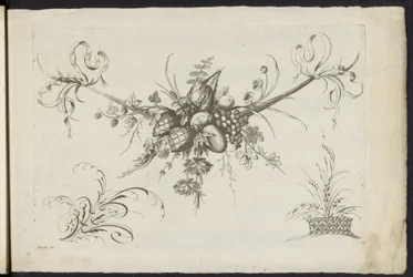 Garland of Fruits, Leaves and Flowers