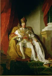 Emperor Franz I in Coronation Robes of the Austrian Empire