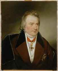 Professor Dr. Ignaz Rudolf Bischoff von Altenstern, chief-physician of the Austrian Army, early patron of Amerling