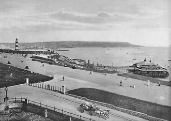 Plymouth Hoe, c1896