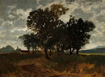 Landscape with Group of Trees