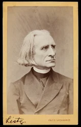 Portrait of Franz Liszt
